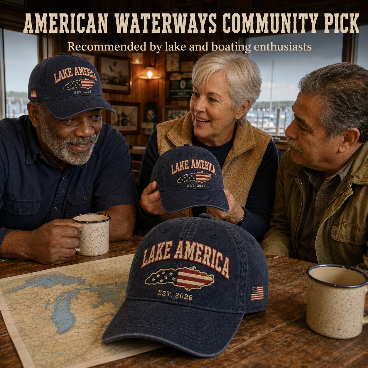 Lake America Heritage Cap