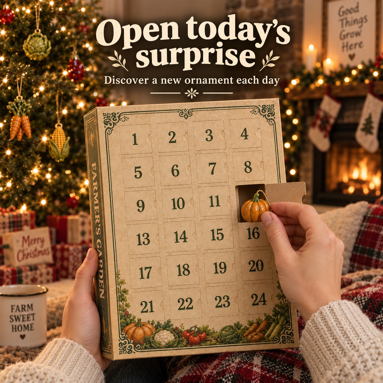 Farmer’s Garden 24-Day Advent Calendar