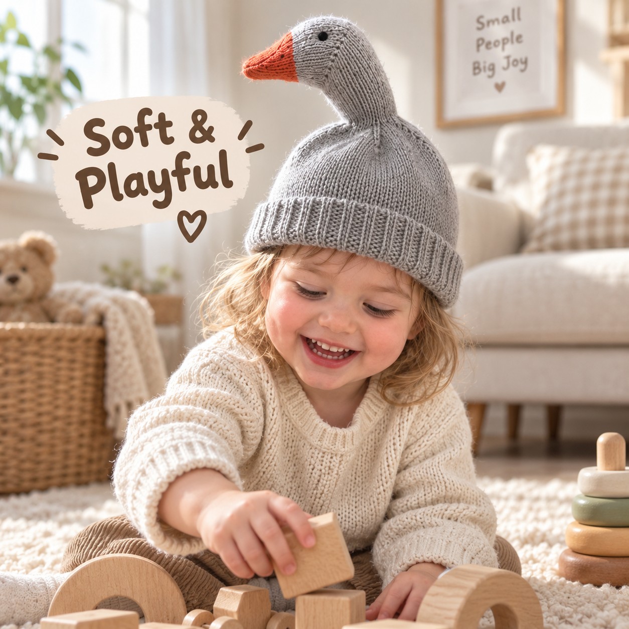Goose Knit Beanie