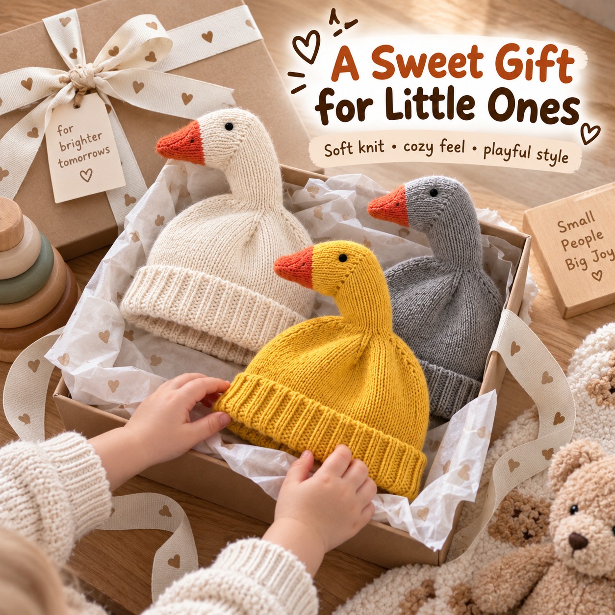 Goose Knit Beanie