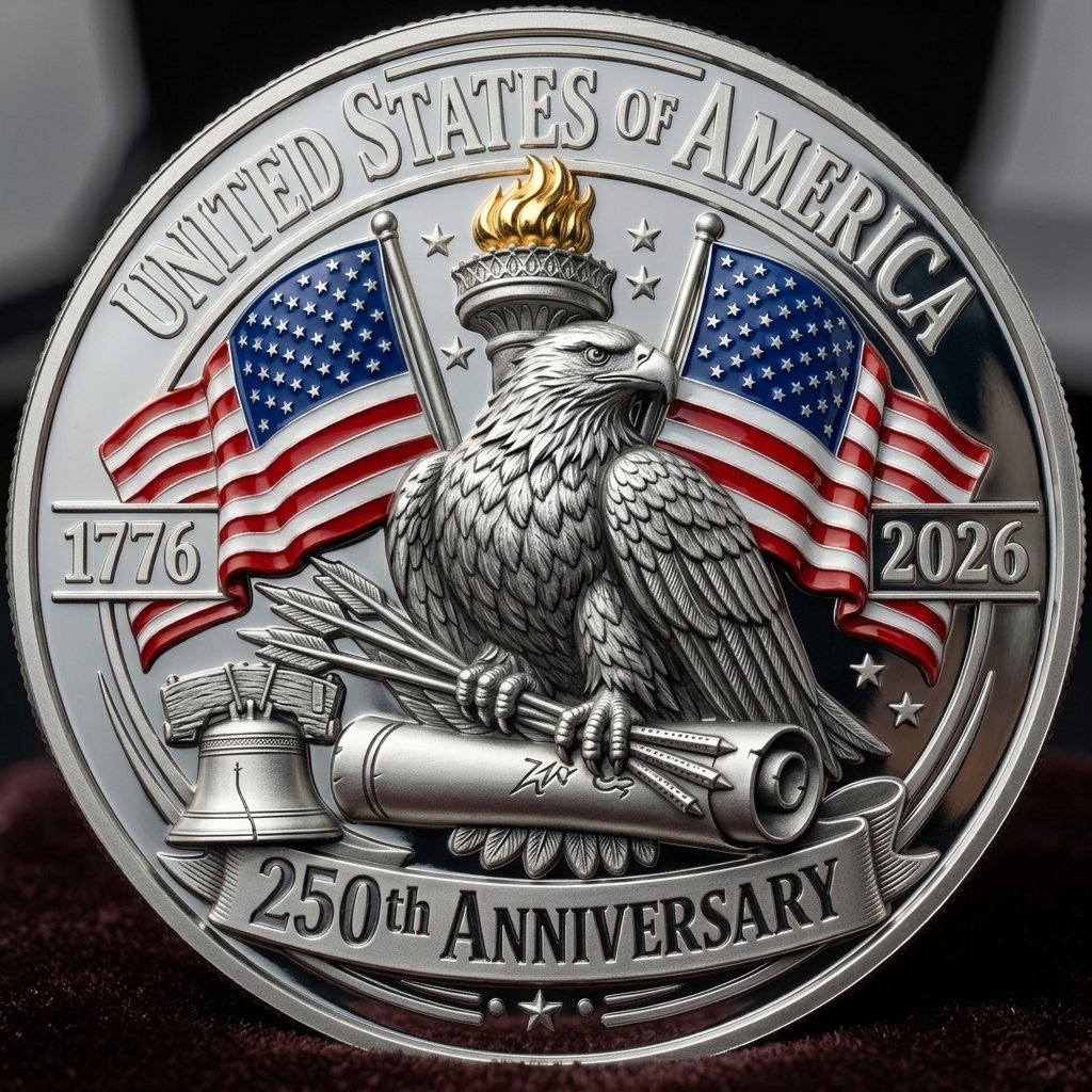 ⚡️Last Day 49% OFF - America 250th Legacy Commemorative Coin 🇺🇸