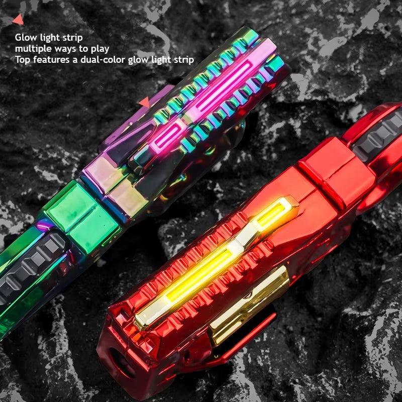 Nano-Fission Fidget Launcher – Metal EDC Spinner Stress Relief Toy