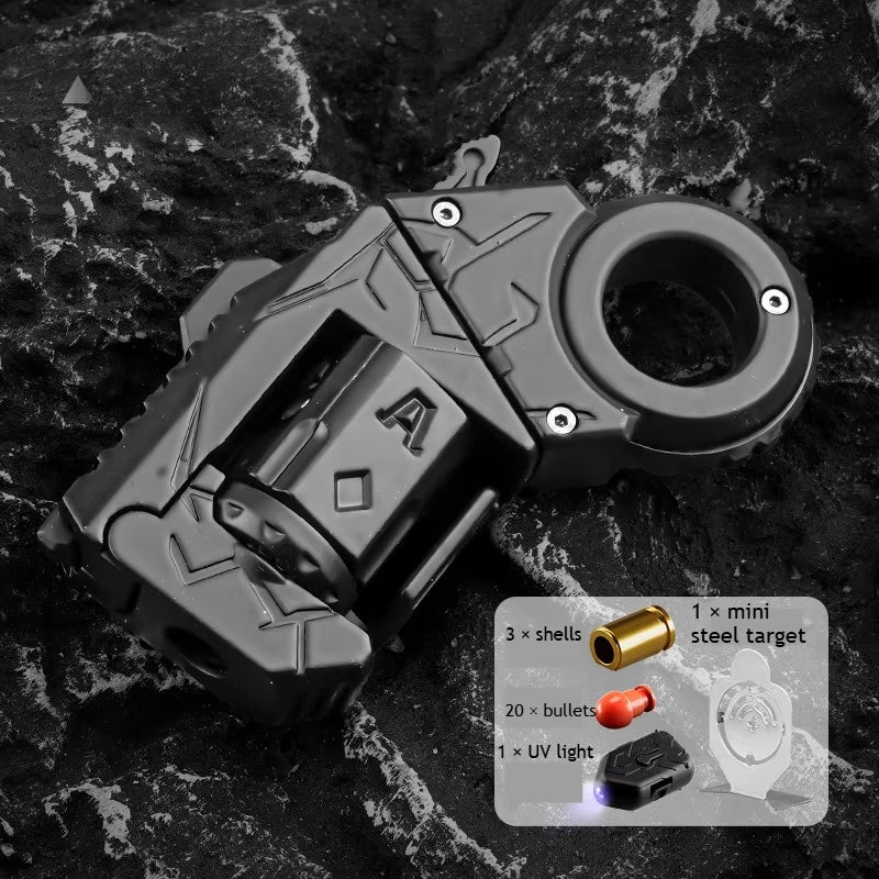 Nano-Fission Fidget Launcher – Metal EDC Spinner Stress Relief Toy