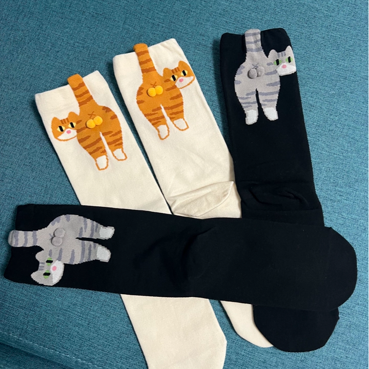 🔥Flash Sale 60% OFF - 🐱Funny Cat Balls Socks