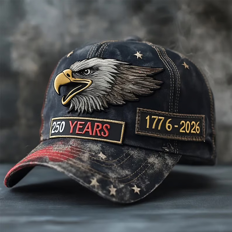 🏆Flash Sale 60% OFF - 🦅250th Anniversary Eagle Face Cap