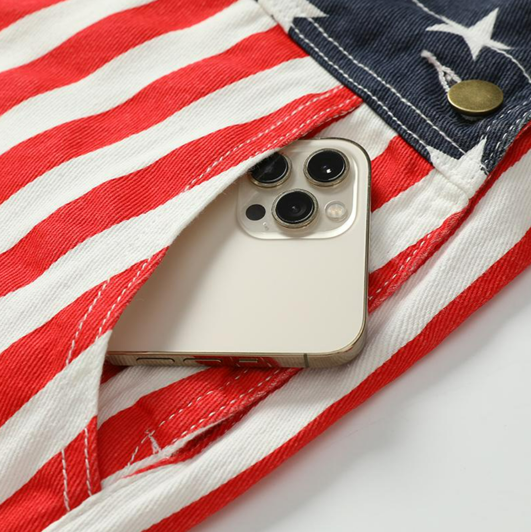 🎖️Memorial Day 60% OFF - American Flag Overalls - ✈️BUY 2 GET FREE SHIPPING