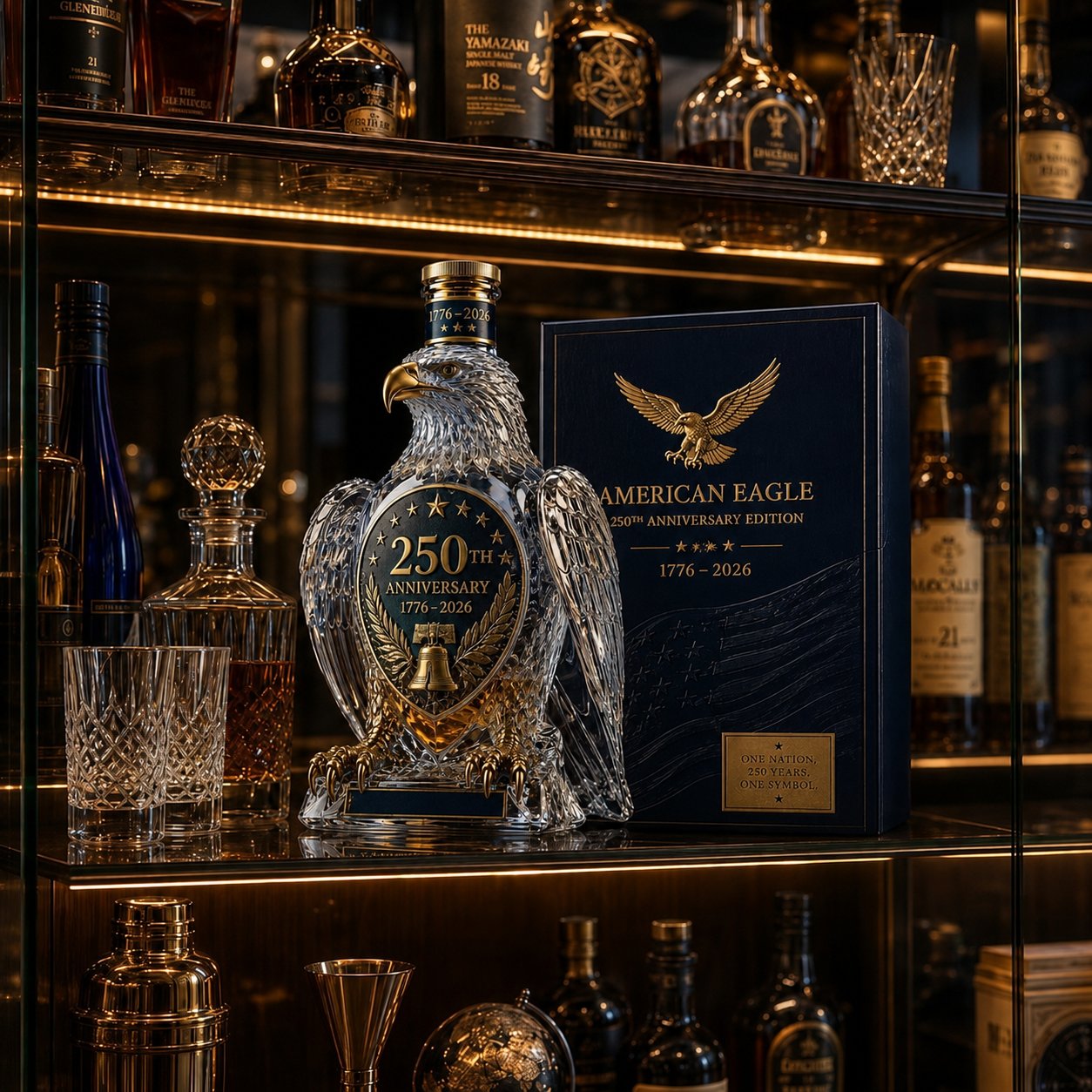 🦅 American Eagle 250th Anniversary Commemorative Bottle
