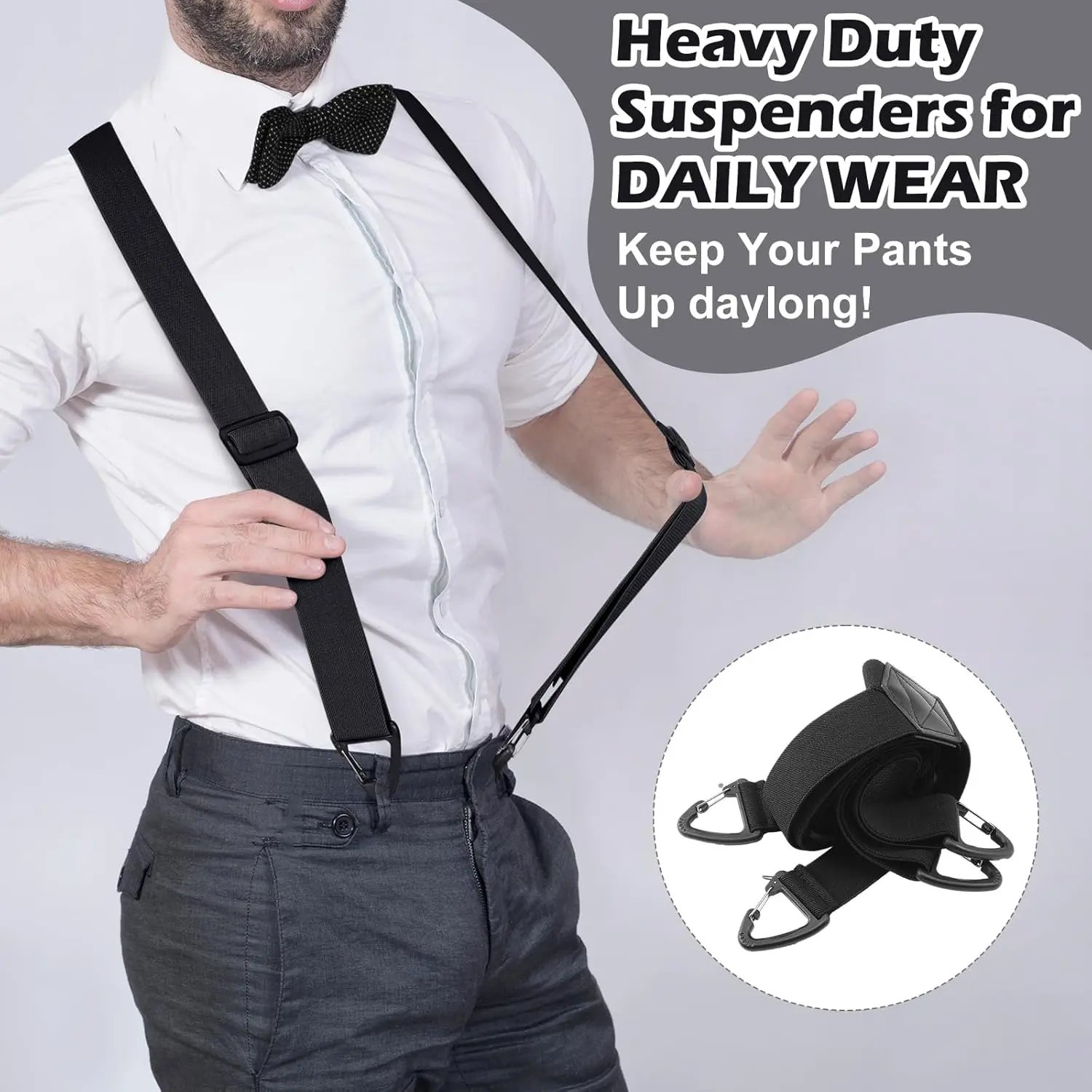 X Back Hidden Suspender