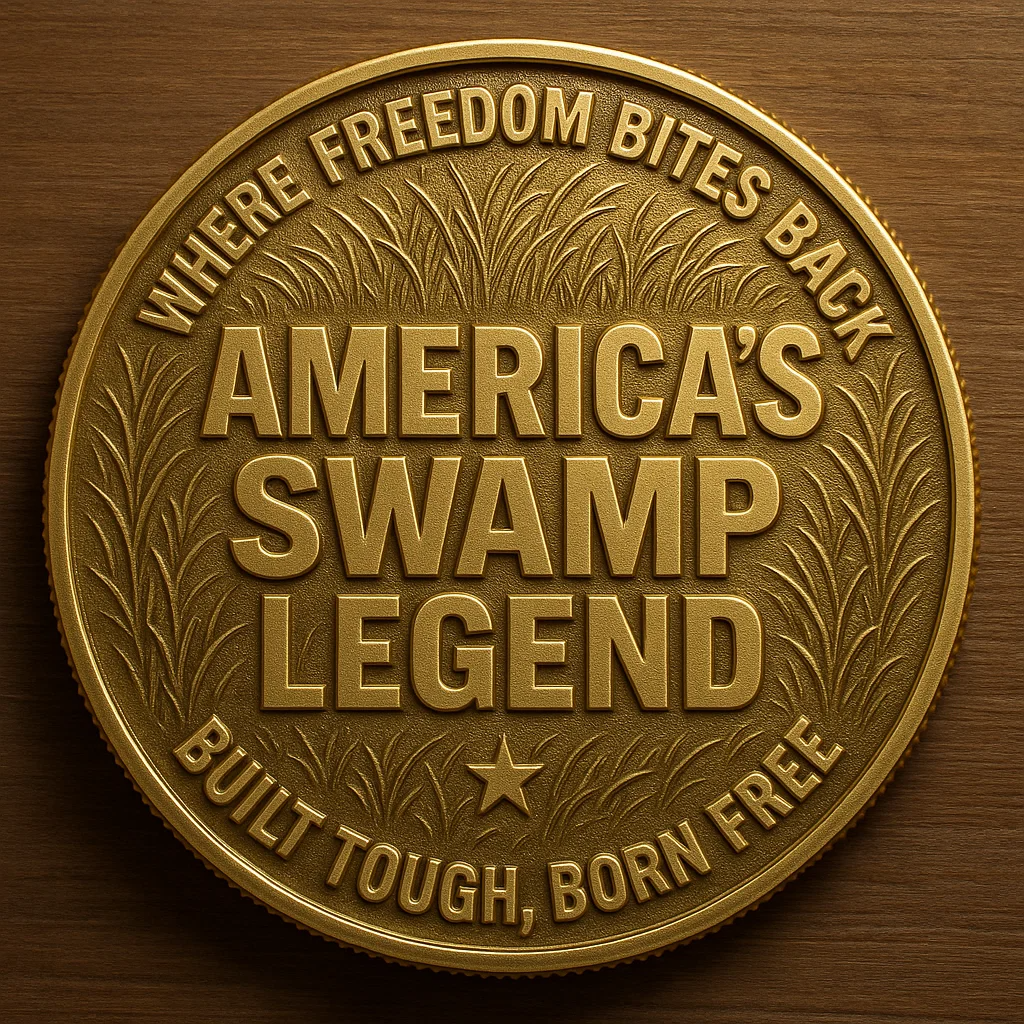 🏆Flash Sale 60% OFF - 🐊Alligator Alcatraz Humor Collectible Coin