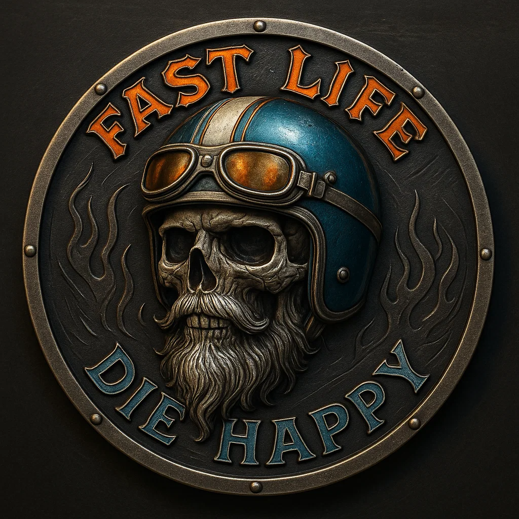 🏍 “Fast Life – Live Wild, Ride Free” Commemorative Coin 🔥