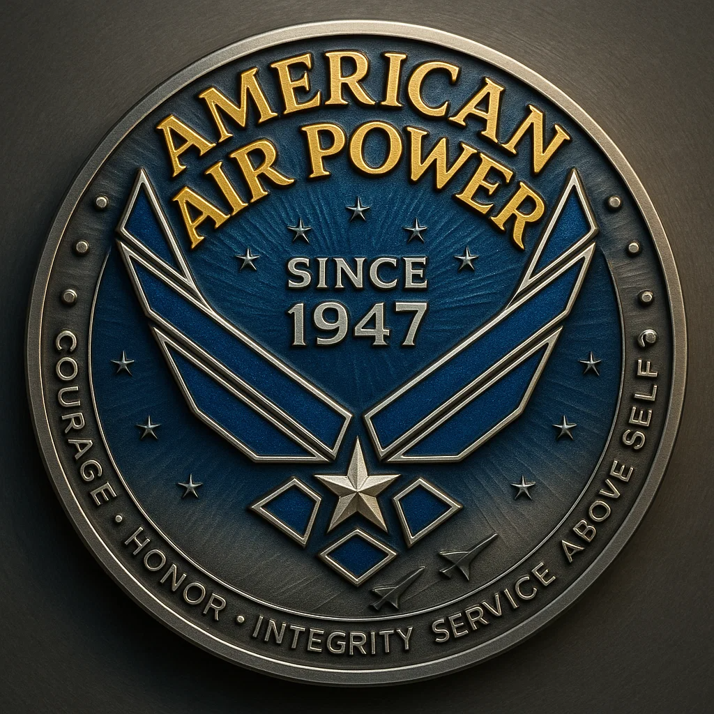 ✈️ U.S. Air Force – “Fly, Fight, Win” Commemorative Coin 🇺🇸