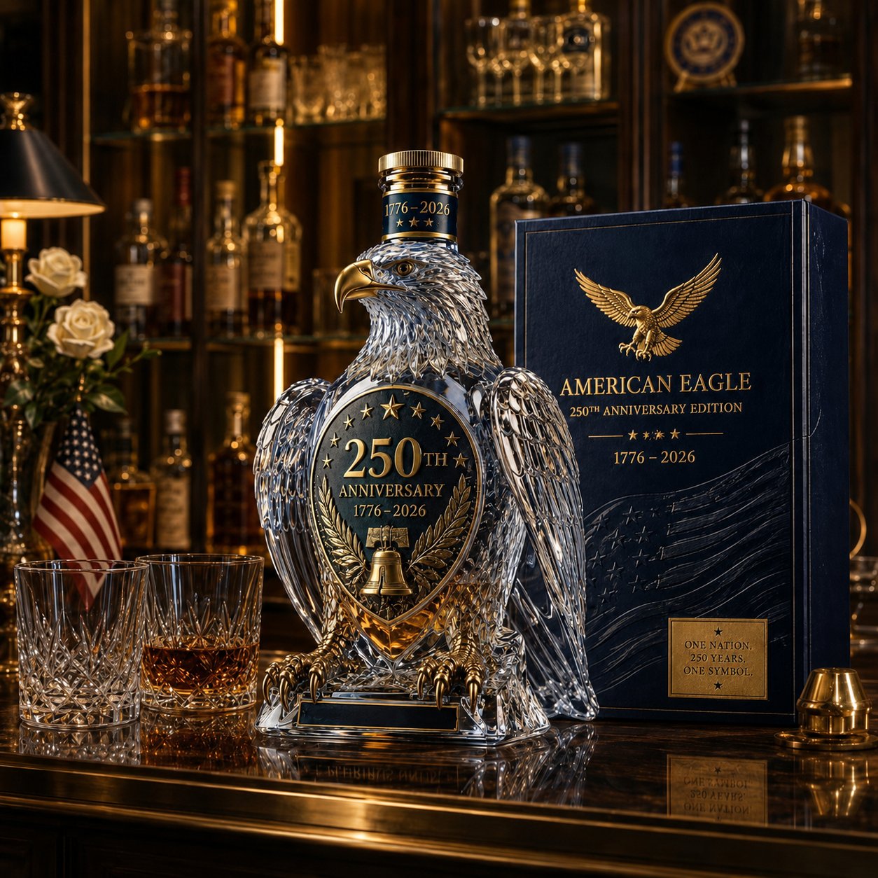 🦅 American Eagle 250th Anniversary Commemorative Bottle