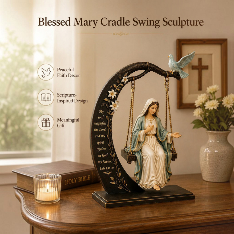 🔥✝️📚Christian Jesus Swing Ornament