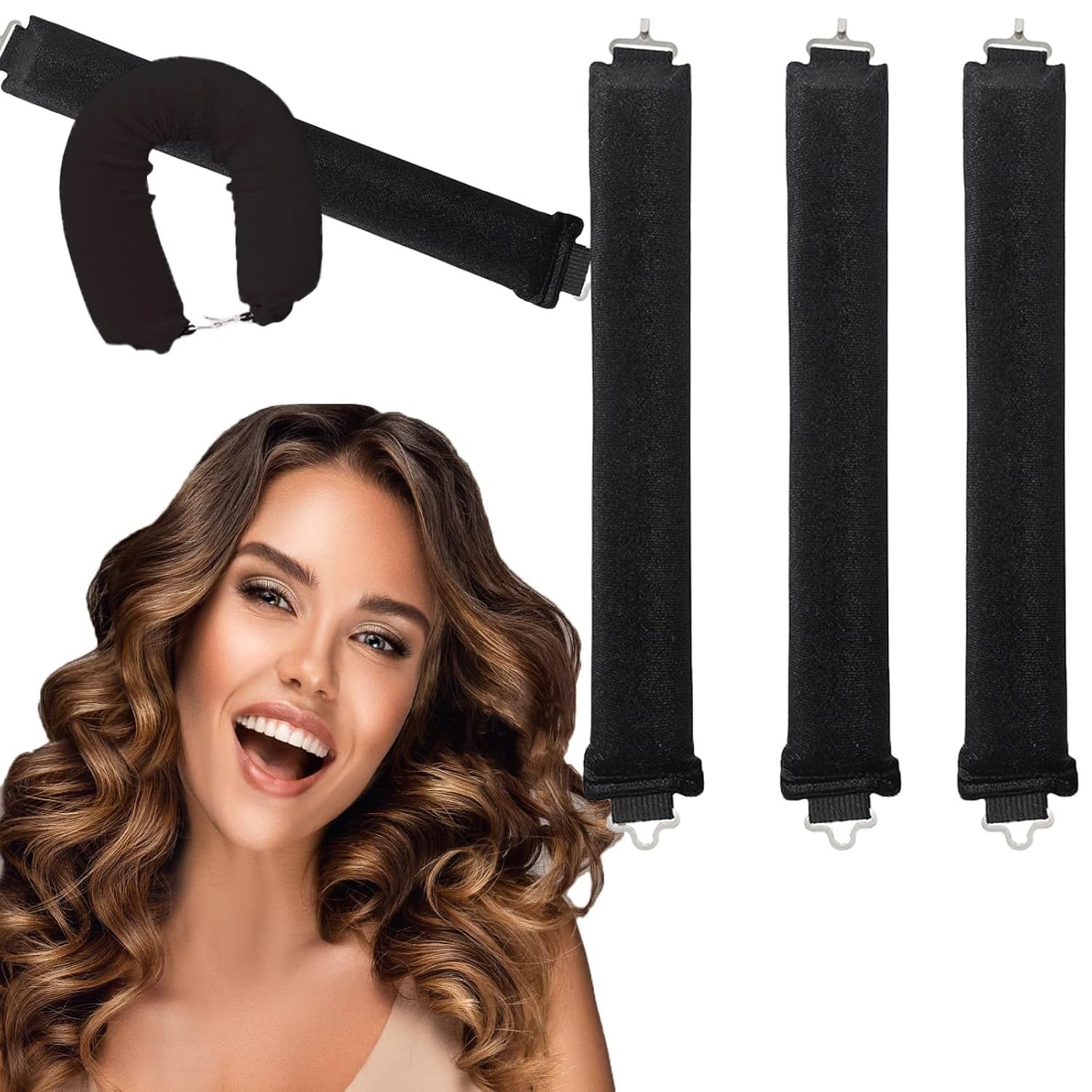 🔥Last Day Promotion 49% OFF-Long Hair Overnight No-Heat Curling Kit