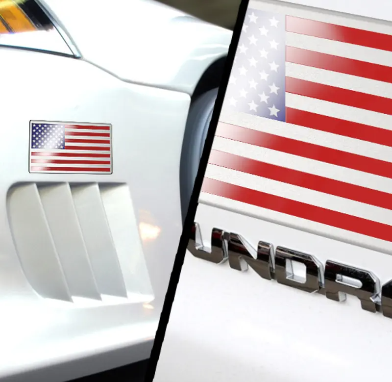 🎖️Independence Day 60% OFF - ★USA★ American Metal Flag Auto Fender Emblem