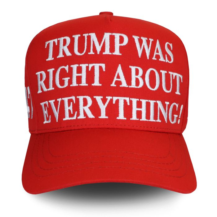 🇺🇸 Trump Was Right About Everything Hat 🇺🇸