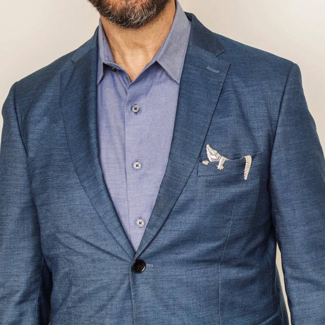 Sterling Silver 🐊Alligator Pocket Jewelry💎 - 🎁BUY MORE SAVE MORE