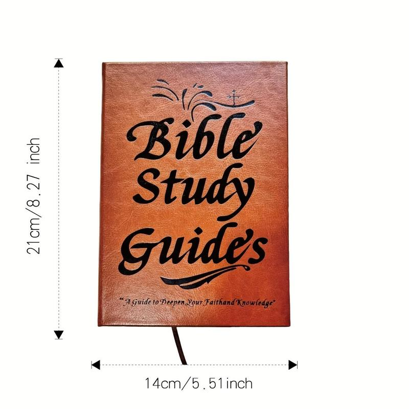 ✟ 66-page Bible Study Guide - Daily Devotional Journal Strengthens Faith
