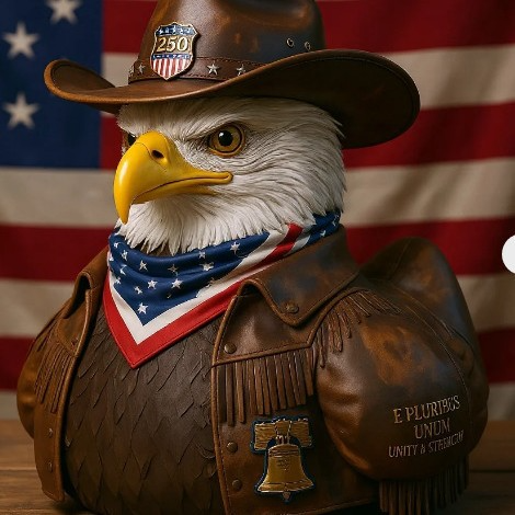 American Independence 250th Anniversary Duck