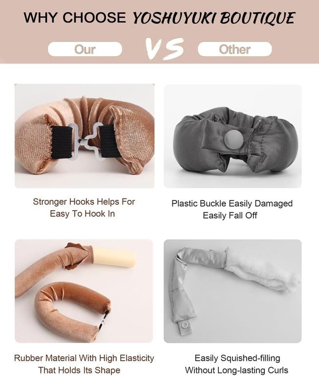 🔥Last Day Promotion 49% OFF-Long Hair Overnight No-Heat Curling Kit