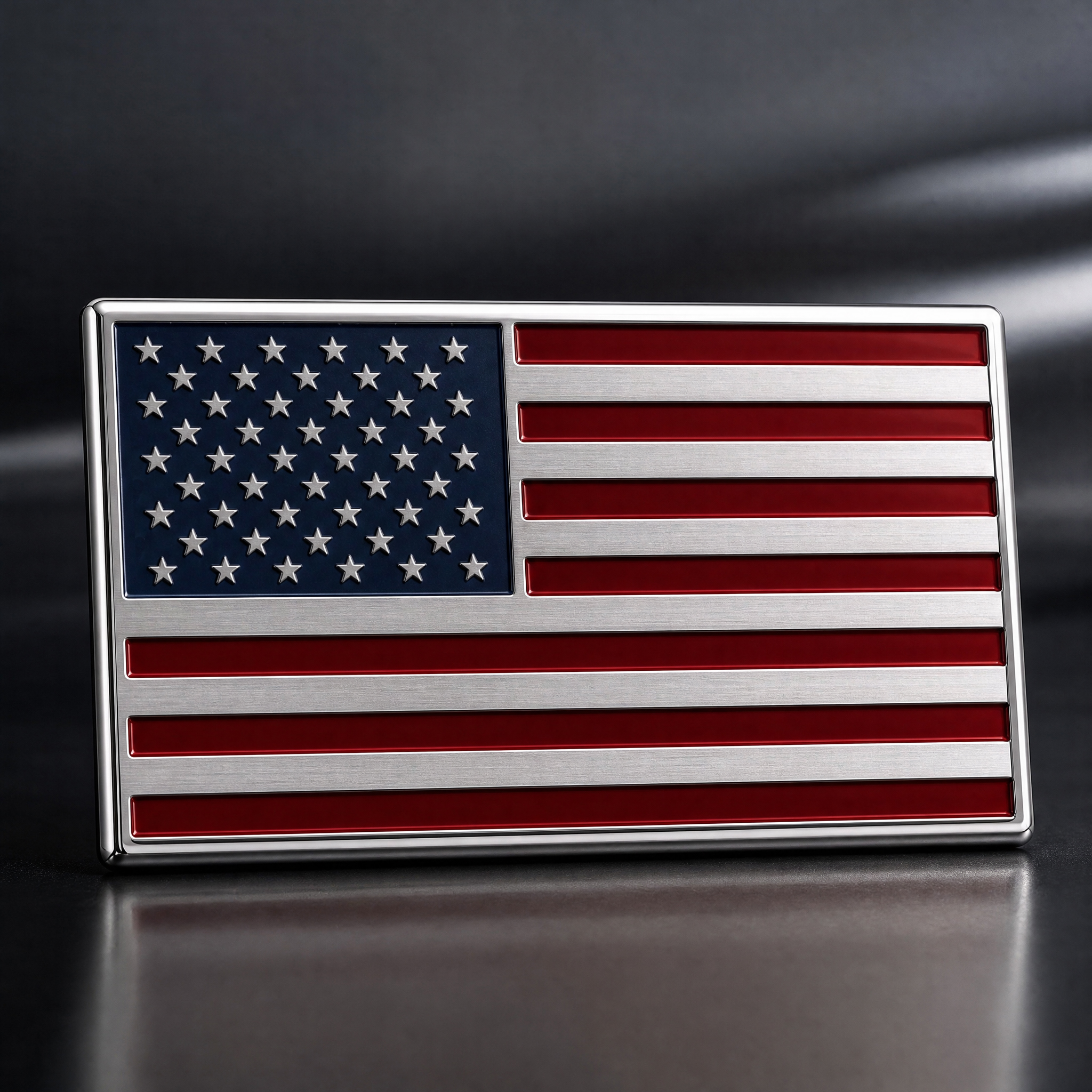 ★Original American Flag Metal Emblem