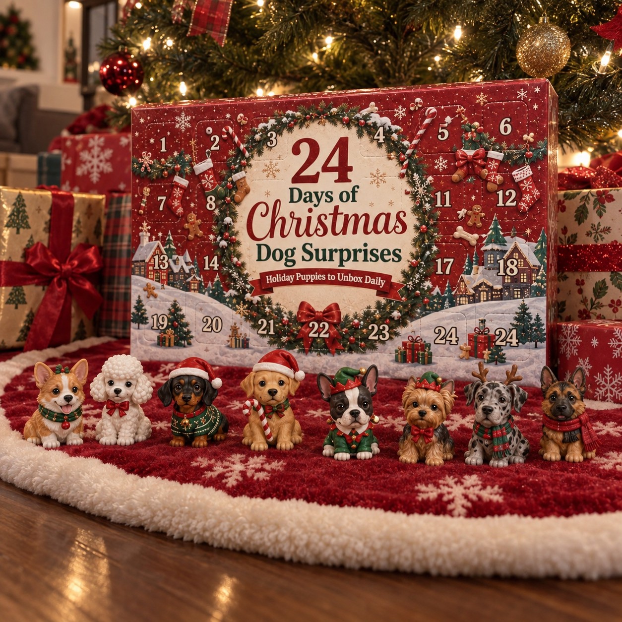 24-Day Dog Lover’s Advent Calendar Collection