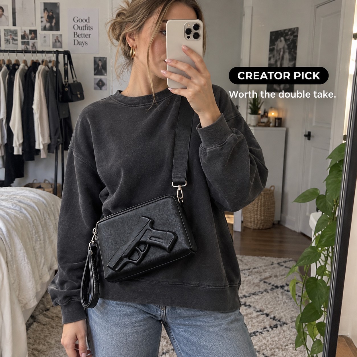Statement Crossbody Bag
