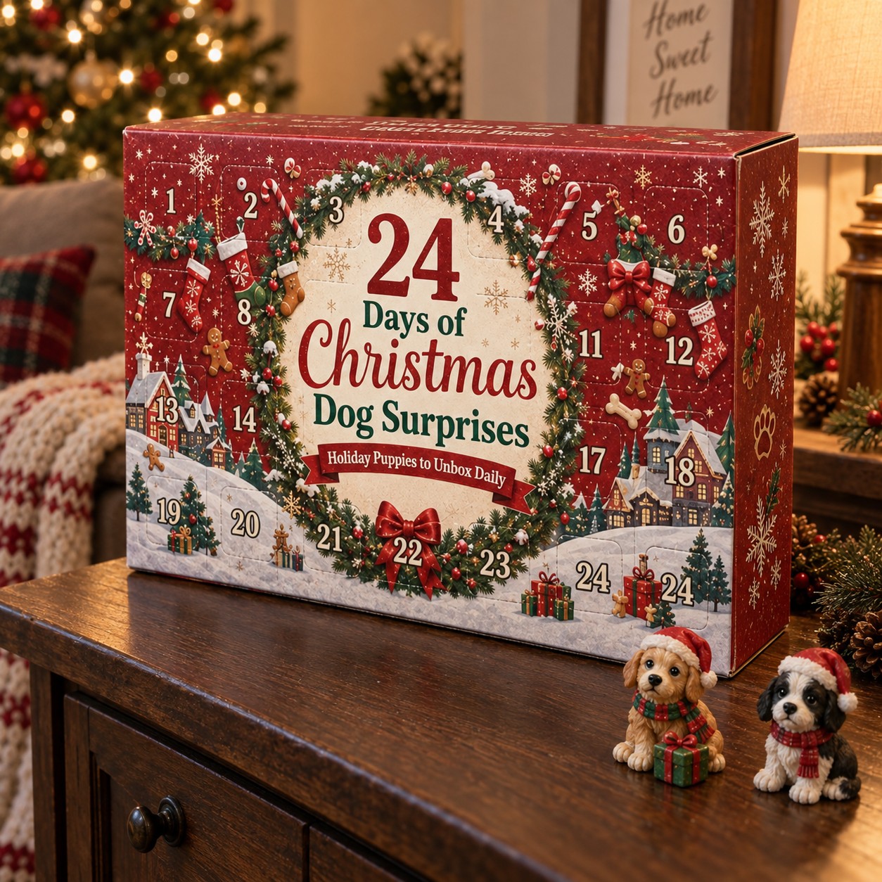 24-Day Dog Lover’s Advent Calendar Collection