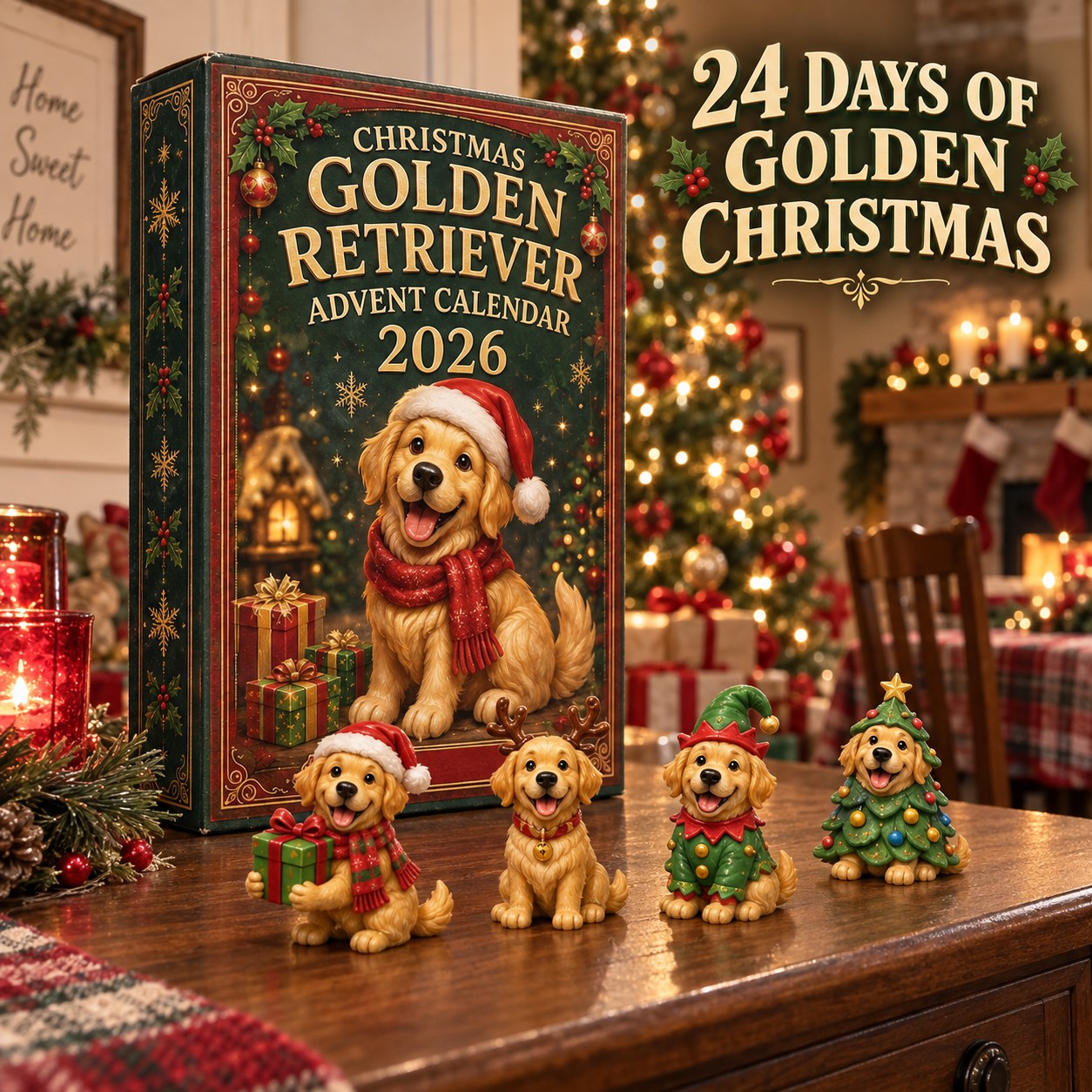 24-Day Dog Lover’s Advent Calendar Collection