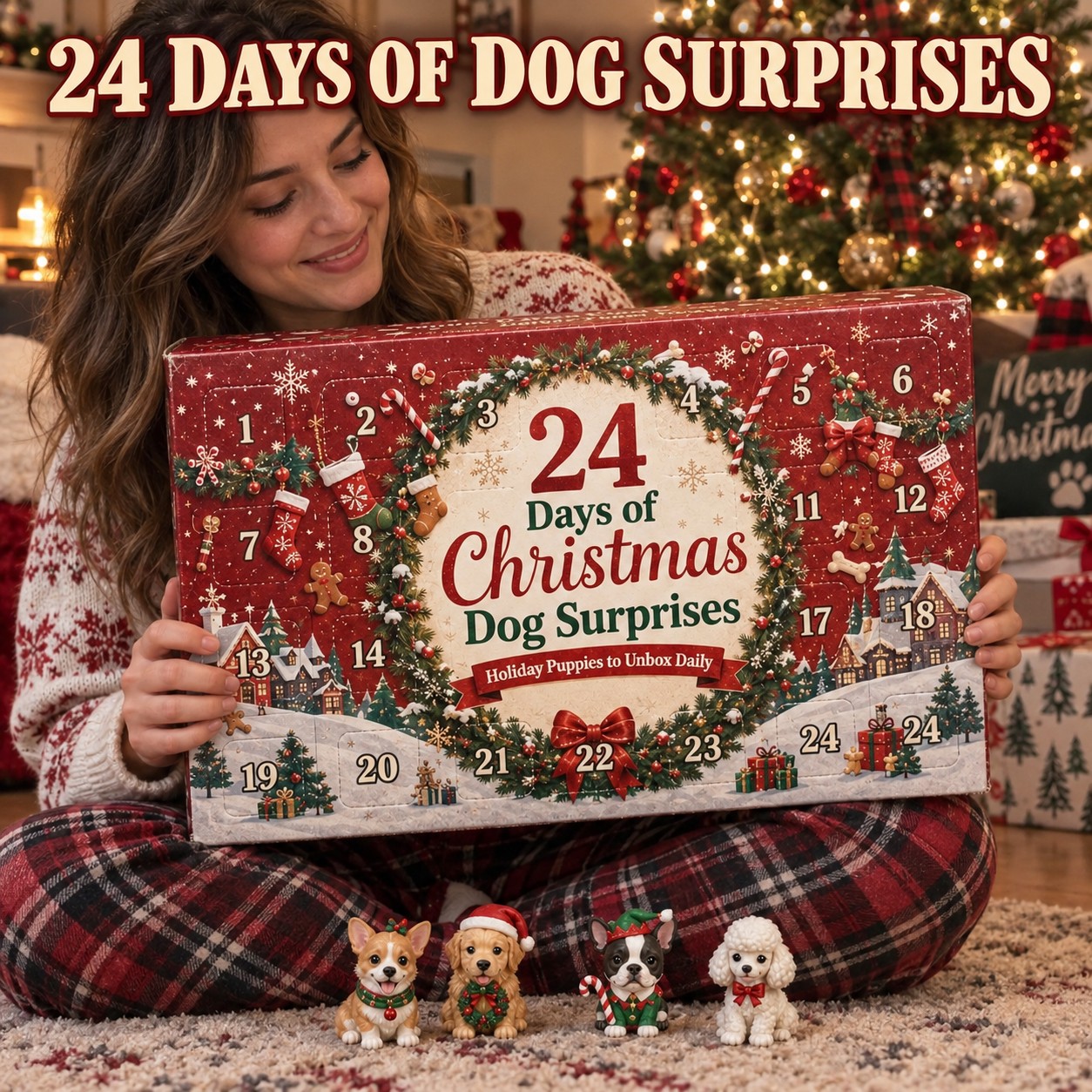 24-Day Dog Lover’s Advent Calendar Collection
