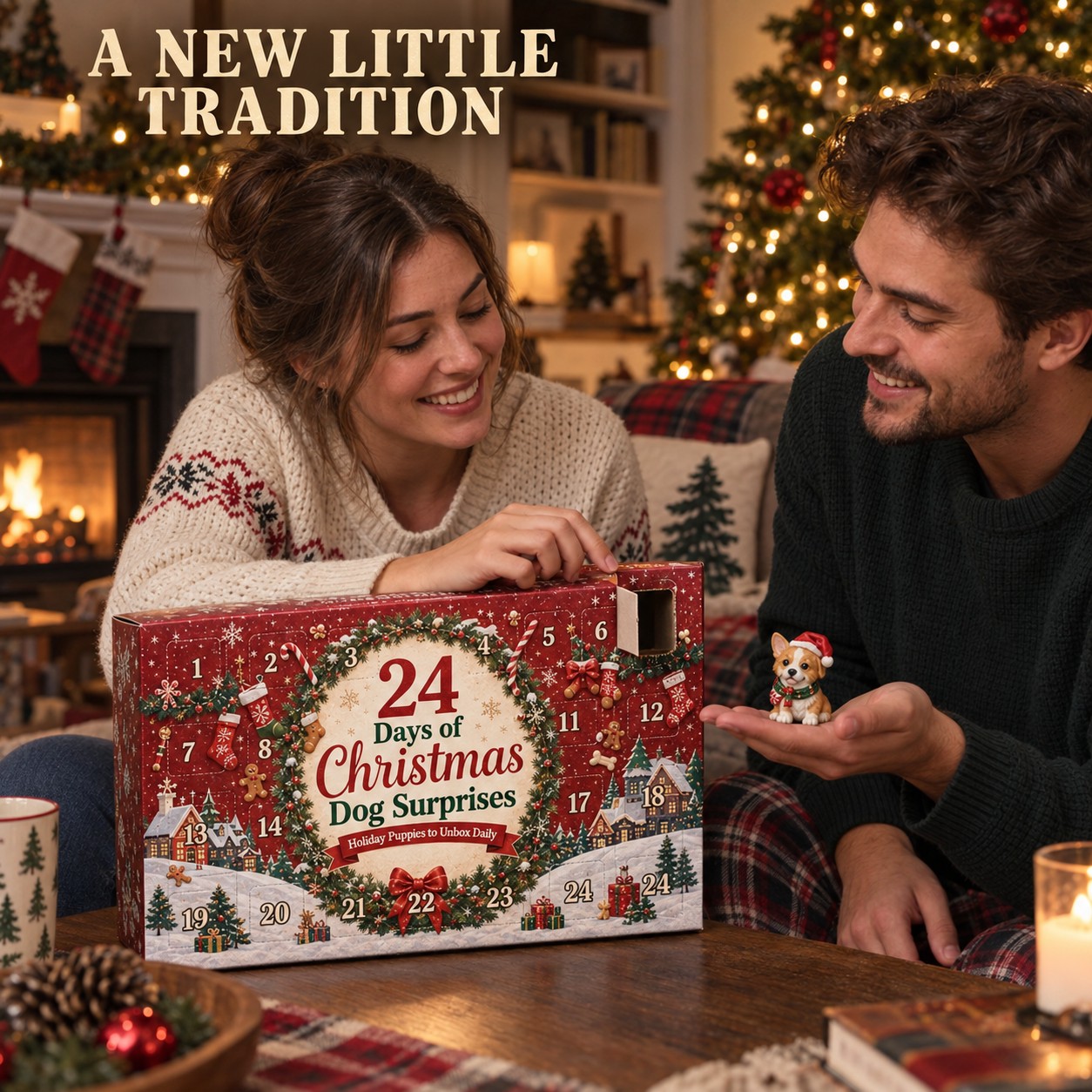 24-Day Dog Lover’s Advent Calendar Collection