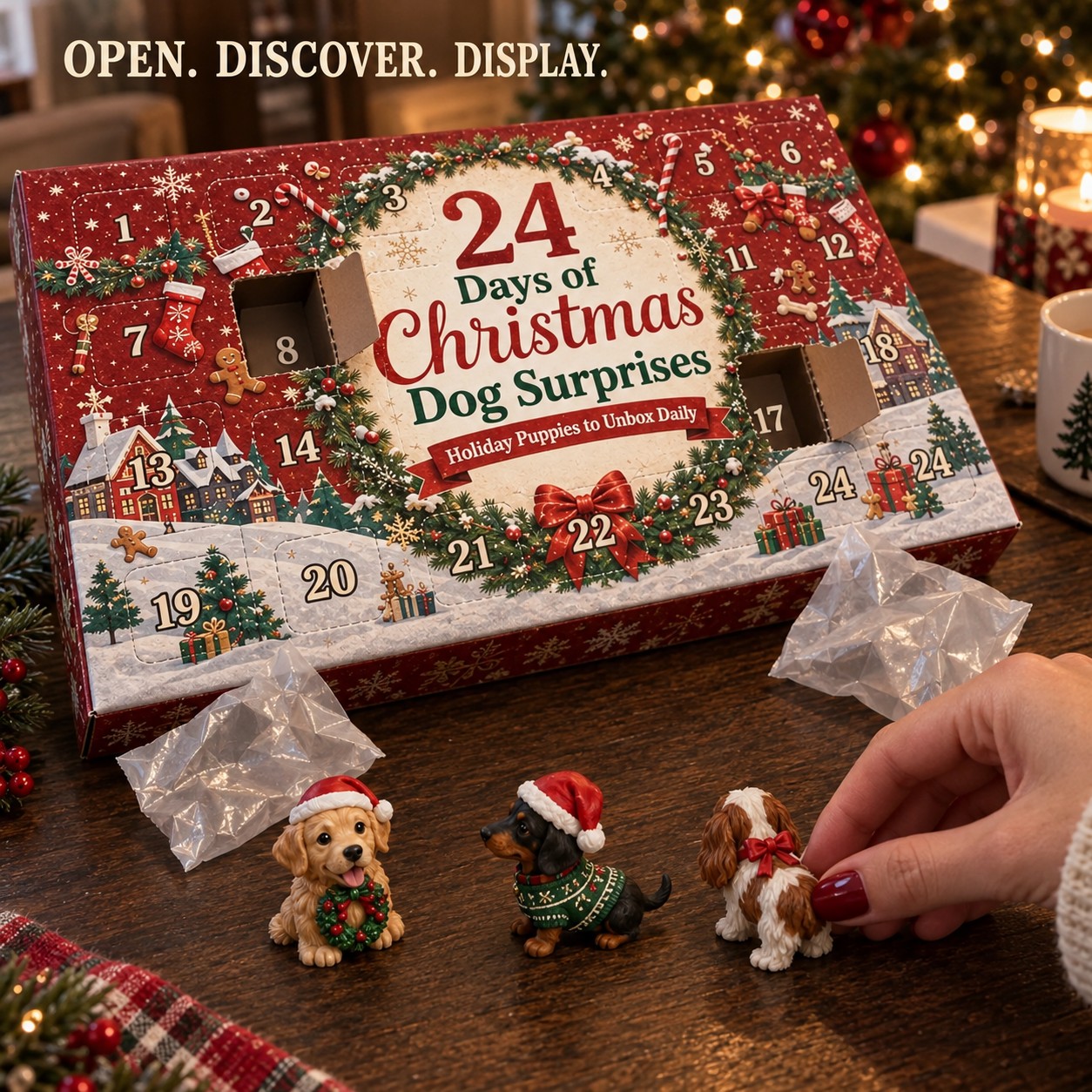 24-Day Dog Lover’s Advent Calendar Collection