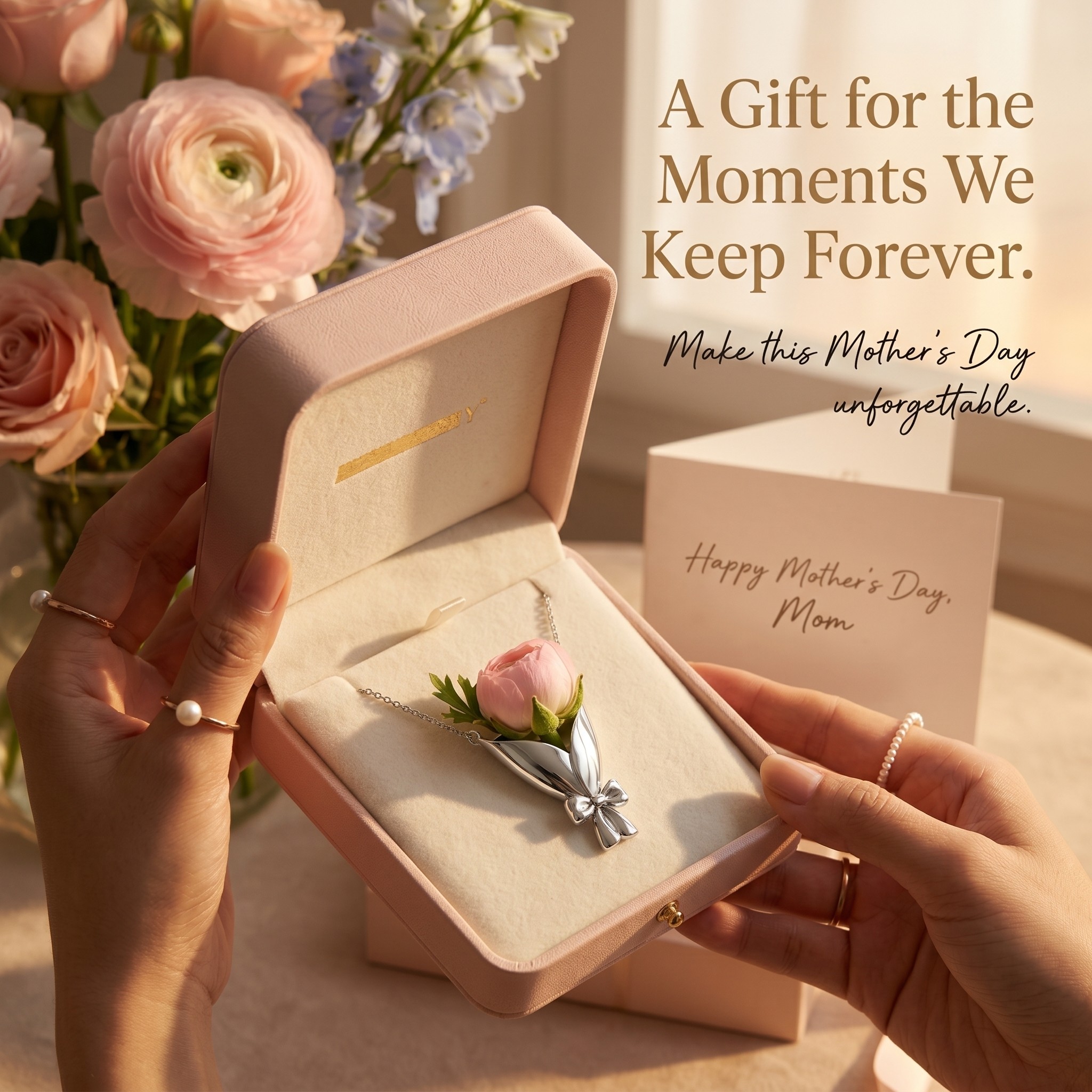 ❤️Mother's Day 49% OFF -🌹Bloom Keeper Necklace Gift