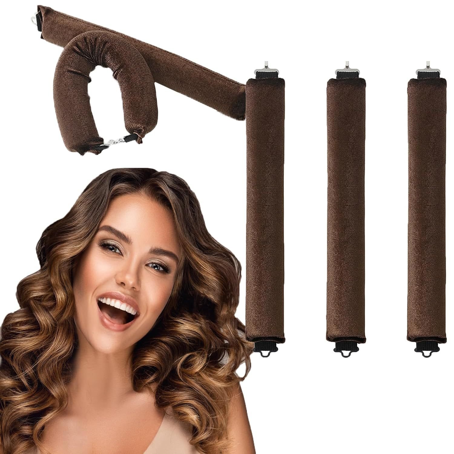 🔥Last Day Promotion 49% OFF-Long Hair Overnight No-Heat Curling Kit