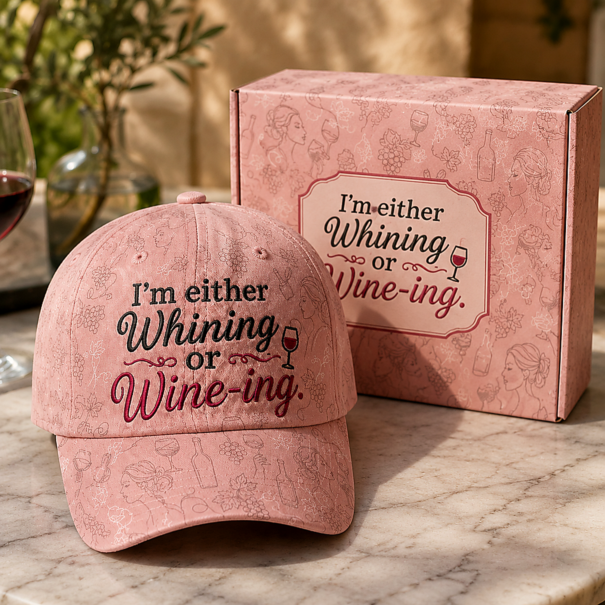 Flash Sale 49% OFF - Whining or Wine-ing Cap