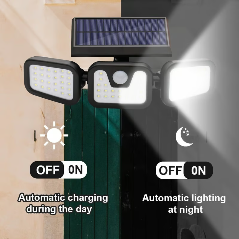 👍Outdoor Season 60% OFF - 💡Adjustable Motion Sensor Solar Lumina Lights