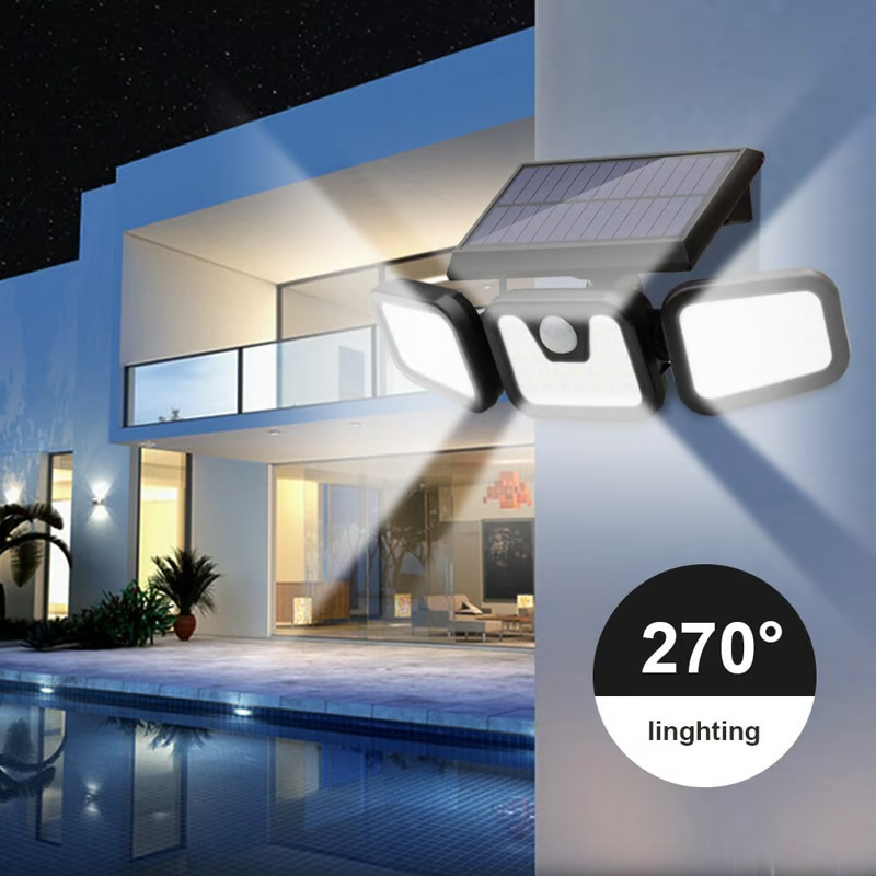 👍Outdoor Season 60% OFF - 💡Adjustable Motion Sensor Solar Lumina Lights