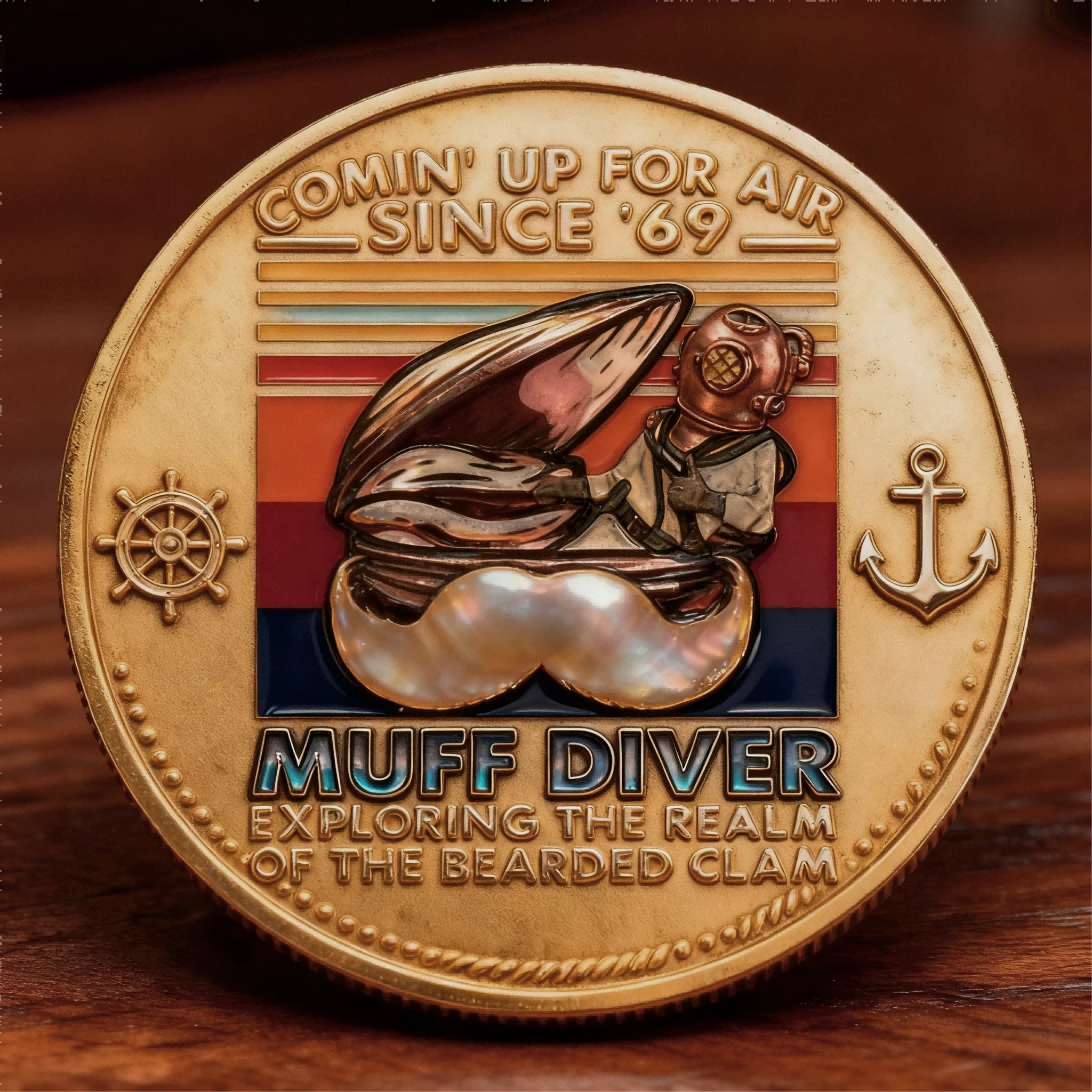 🏅250 Years of America 60% OFF - ⚓️ “Muff Divers Inc.” Limited-Edition Commemorative Coin 🌊