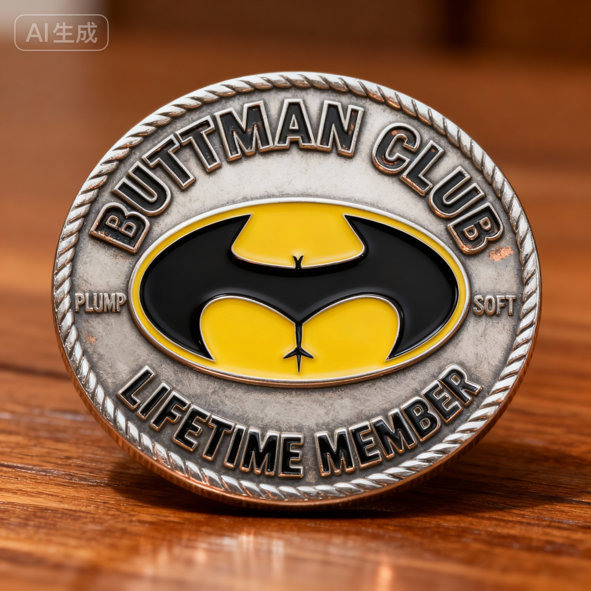 🏅250 Years of America 60% OFF - 🍑 BUTTMAN CLUB™ “Lifetime Member” Commemorative Coin 💥