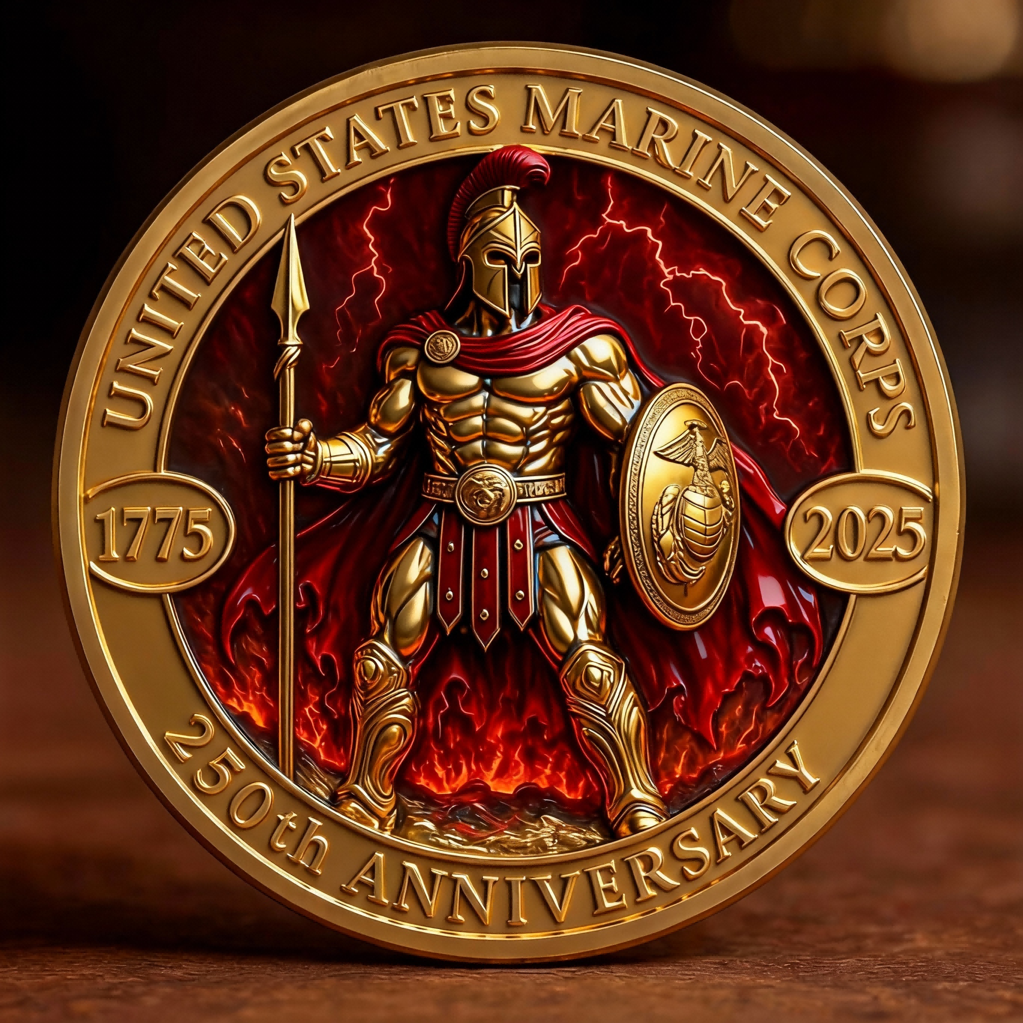 🏆Flash Sale 60% OFF - “United States Marine Corps 250th Anniversary” Commemorative Coin