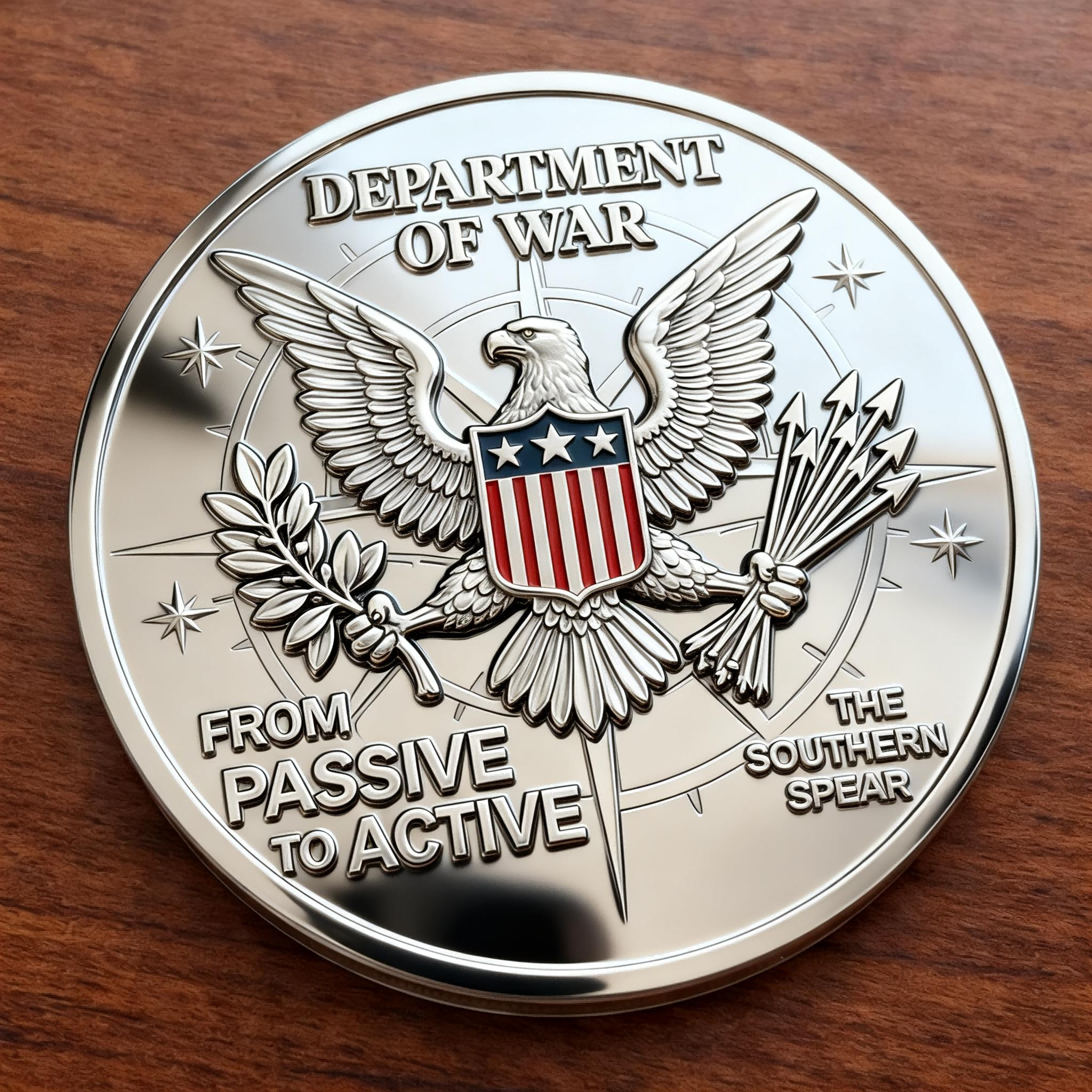 🏆Flash Sale 60% OFF -DELTA FORCE — “From Passive to Active” Commemorative Coin