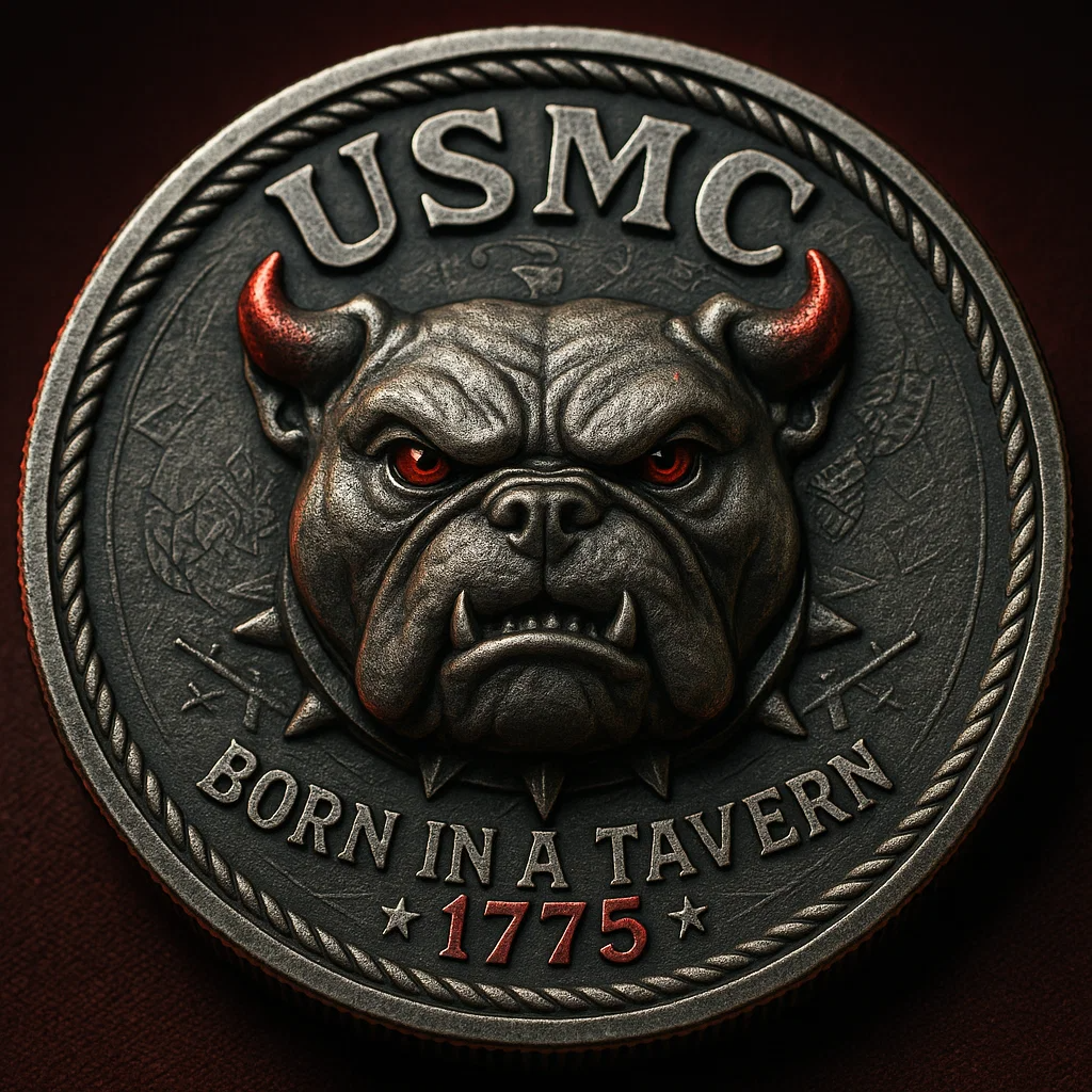 🇺🇸“Devil Dog — God Lived” USMC Commemorative Coin