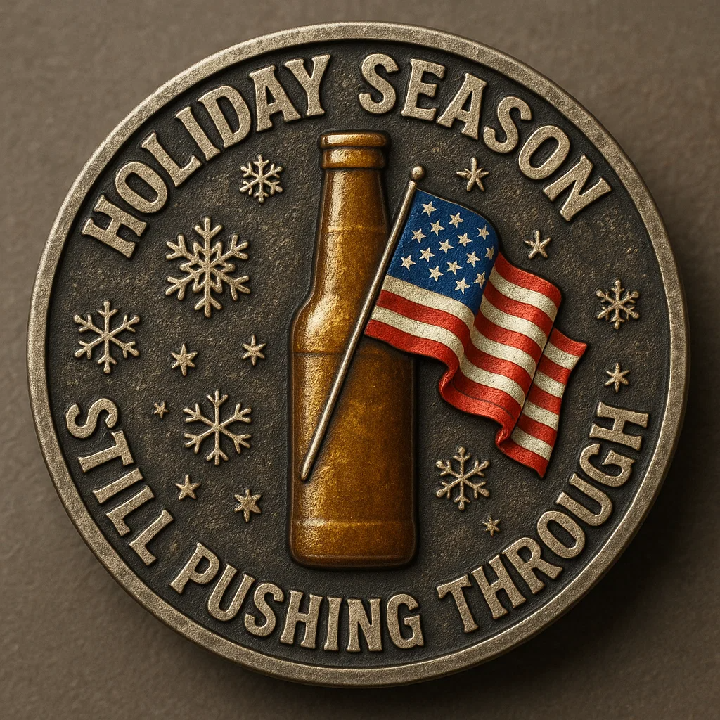 🏆Flash Sale 60% OFF - 🎄 "Holiday Spirit" Commemorative Coin 🍻