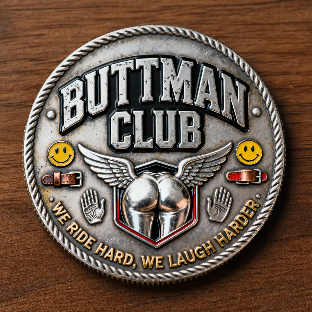 🏅250 Years of America 60% OFF - 🍑 BUTTMAN CLUB™ “Lifetime Member” Commemorative Coin 💥