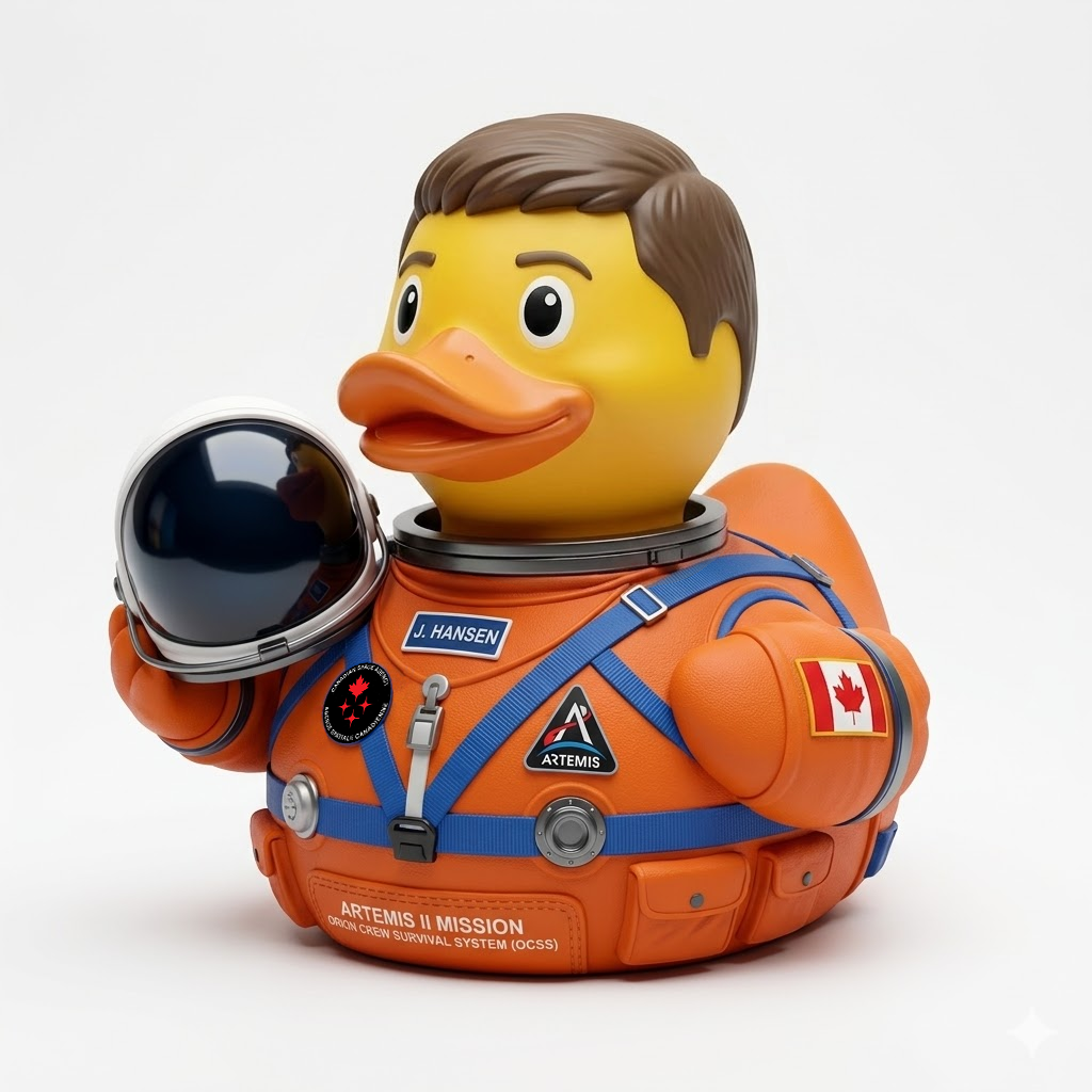 👩🏻‍🚀A Tribute To The Artemis II Crew: 2026 Launch Commemorative Ducks🚀