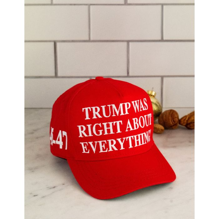 🇺🇸 Trump Was Right About Everything Hat 🇺🇸