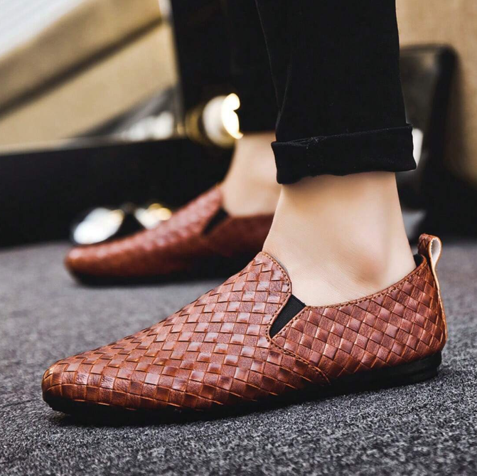 ??Last Day Promotion 70% OFF ??2024 New Breathable & Versatile Slip-On British Style Leather Men's Loafers