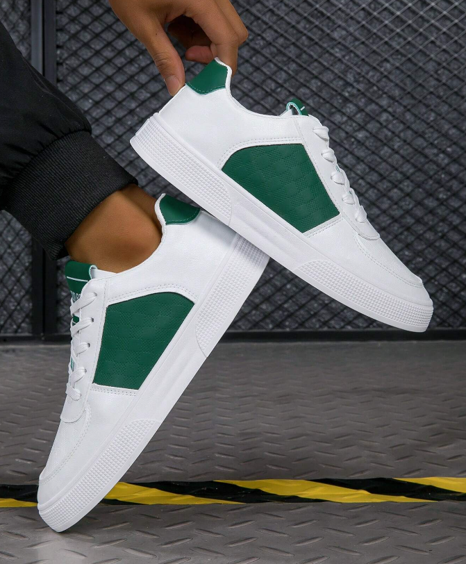 ??Last Day Promotion 70% OFF ??2024 New Men's Breathable White Sneakers, Fashionable And Versatile Sports Casual Shoes - Solve Your Dressing Anxiety��
