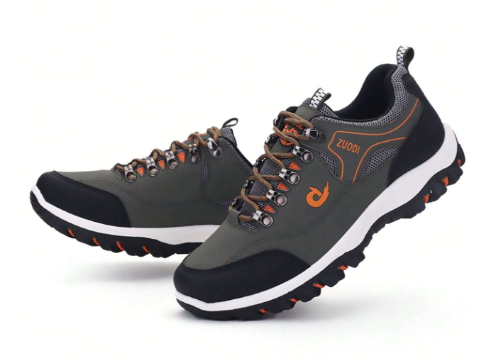 ??Last Day Promotion 70% OFF ??A Pair of Men's Leather Waterproof Lightweight Lace-Up Breathable Soft Sports