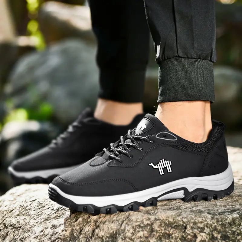 Men's Comfortable Breathable Shock-proof Non-slip Slip-on Orthopedic Walking Shoes
